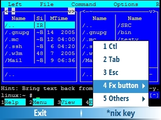 ZaTelnet Light for MS Smartphone Screenshot